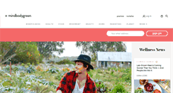 Desktop Screenshot of mindbodygreen.com